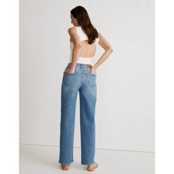 Madewell The Perfect Vintage Wide-Leg Jean in Ohlman Wash - Picture 4 of 14